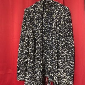 Blue/green chenille sweater